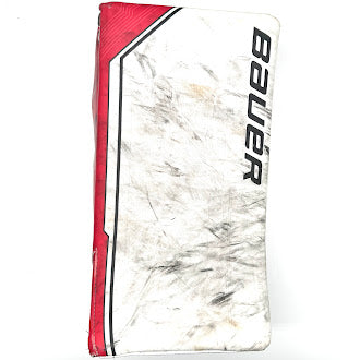 Bauer Supreme Mach - Bloqueur de gardien de but Pro Stock d'occasion - (Blanc/Rouge/Noir)
